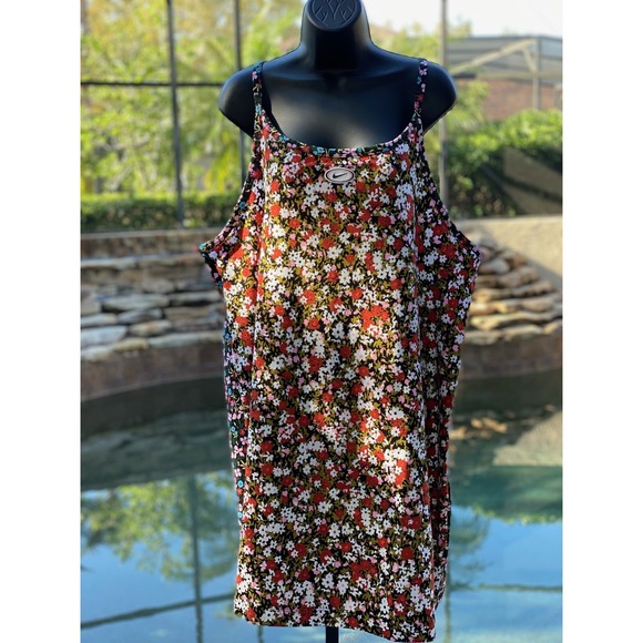 Nike Dresses & Skirts - Nike Sportswear Floral Tank Dress Sleeveless Women 2X NWT